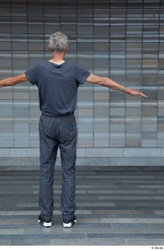 Whole Body Man T poses White Casual Underweight Standing Street photo references